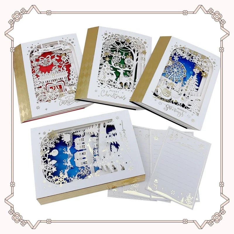 Christmas Greeting Card -  Click Save