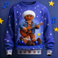 Snowflake Christmas Sweatshirt -  Click Save