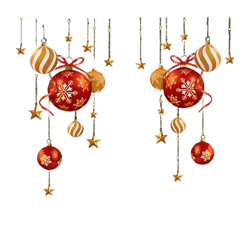 Christmas Window Stickers -  Click Save