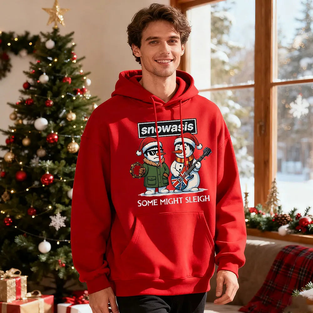 Snowasis Christmas Hoodie -  Click Save