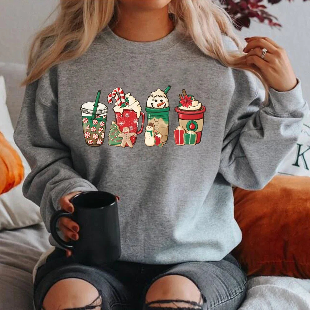 Christmas Coffee Sweatshirt -  Click Save