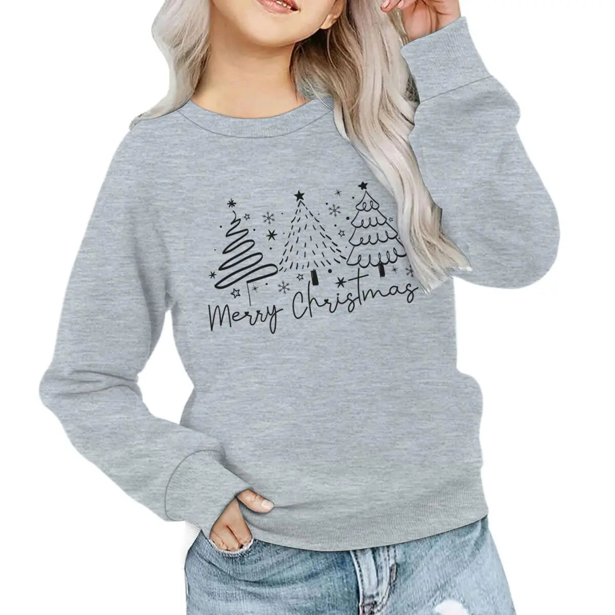 Christmas Tree Sweatshirt -  Click Save