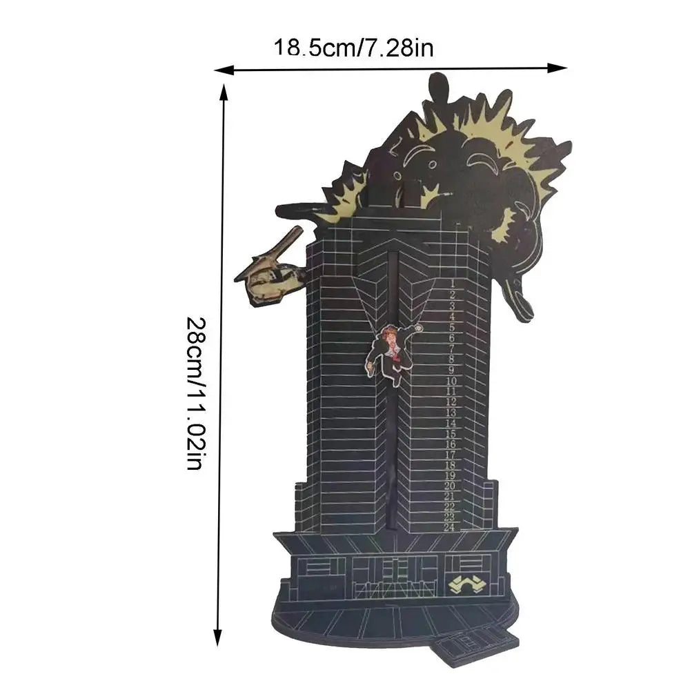 Christmas Die Hard Calendar -  Click Save