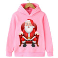Cartoon Santa Christmas Hoodie -  Click Save