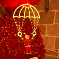 Santa Parachute Lantern Lights -  Click Save