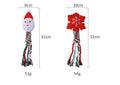 Festive Plush Chew Toy -  Click Save