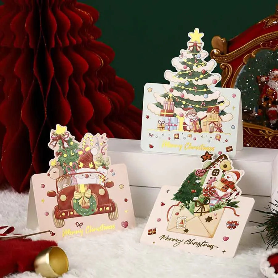 Holiday Greeting Cards Set -  Click Save