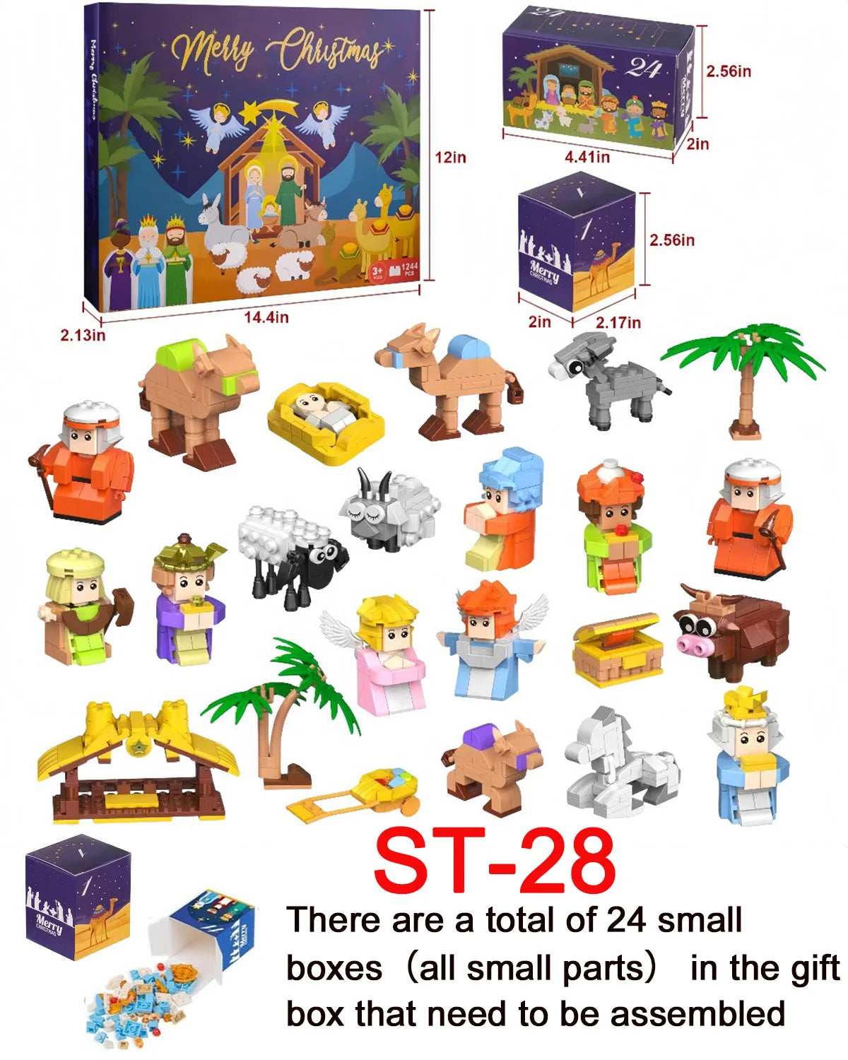 Christmas Advent Calendar Gift -  Click Save