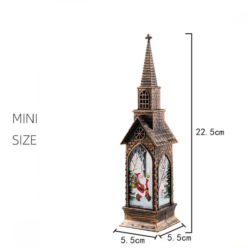 Christmas Church Lantern -  Click Save