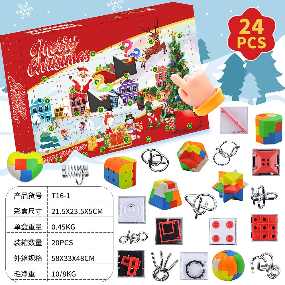 Christmas Advent Calendar Gift -  Click Save