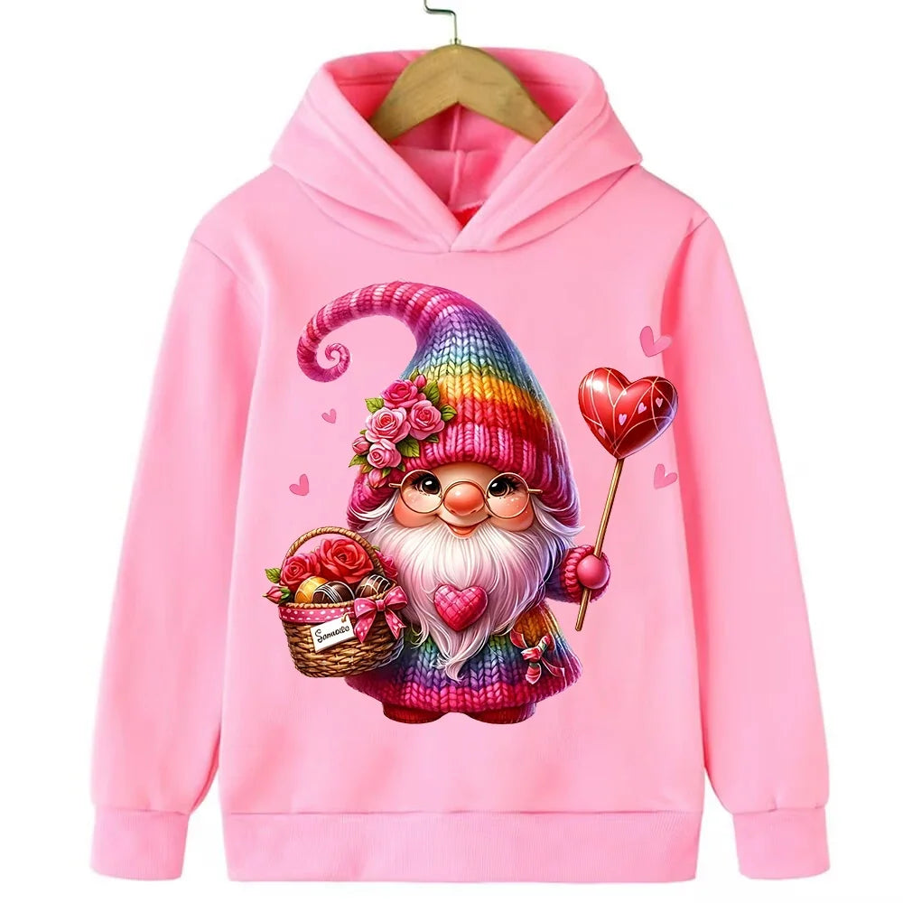 Cartoon Santa Christmas Hoodie -  Click Save