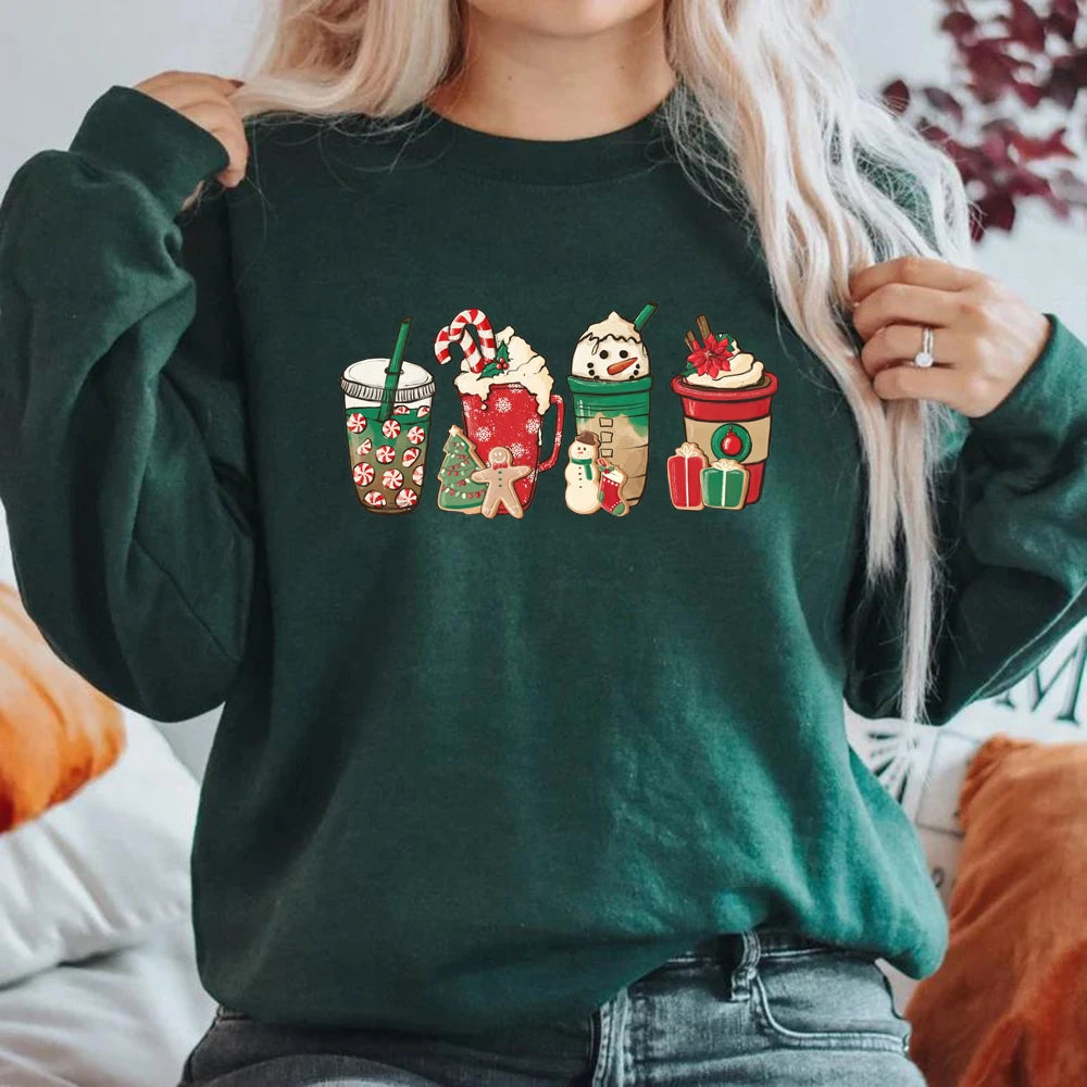 Christmas Coffee Sweatshirt -  Click Save