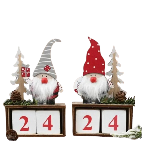 Wooden Christmas Calendar -  Click Save