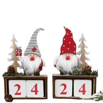 Wooden Christmas Calendar -  Click Save
