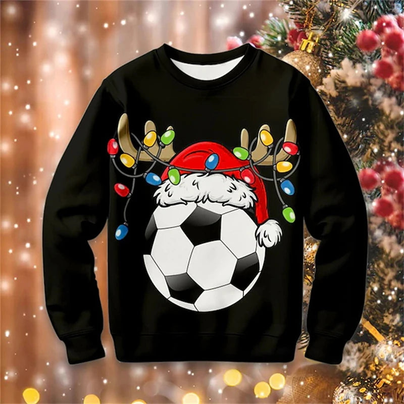 Football Christmas Hoodie -  Click Save