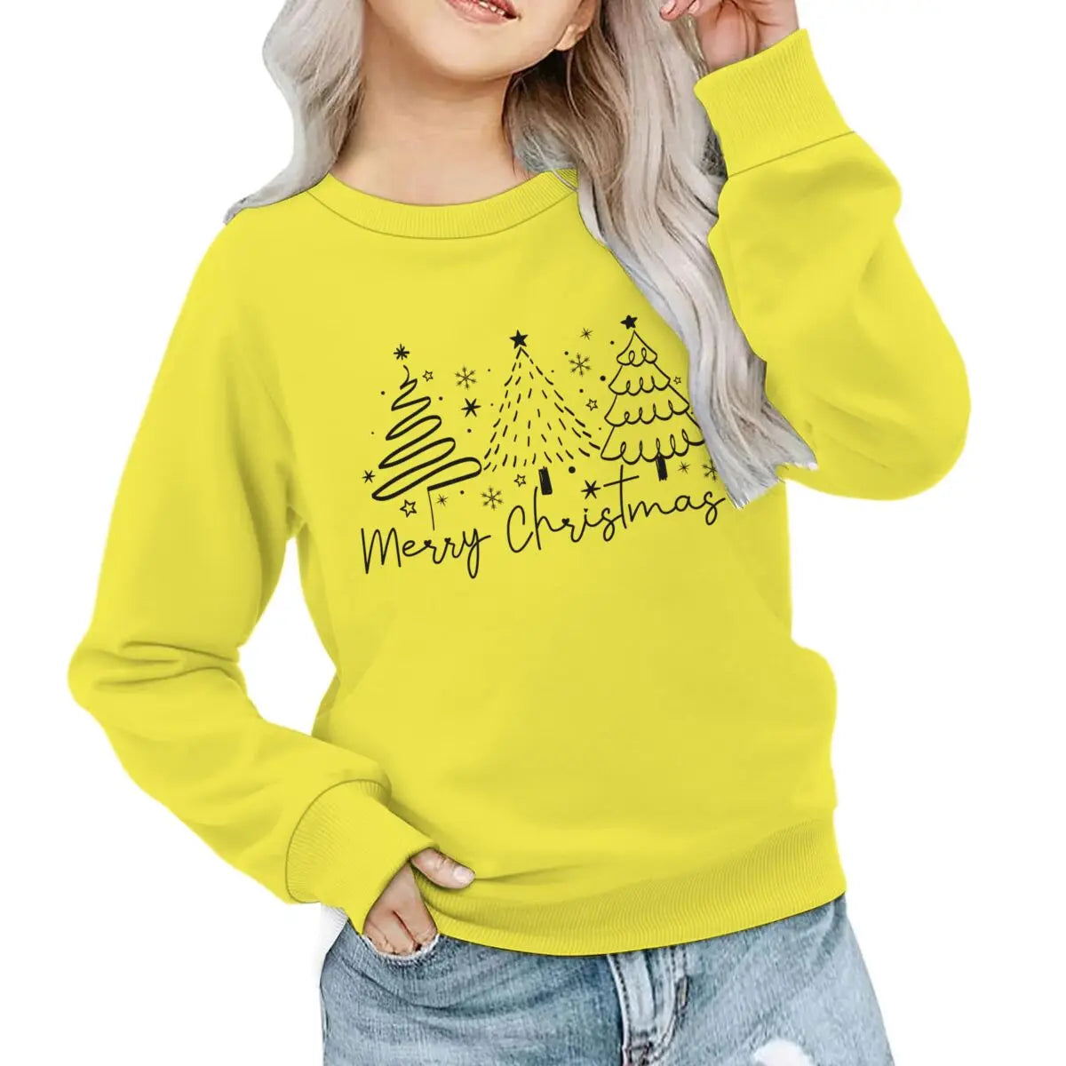 Christmas Tree Sweatshirt -  Click Save