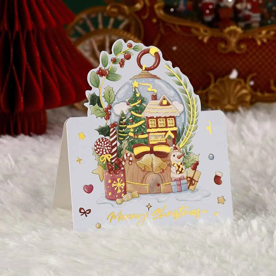 Holiday Greeting Cards Set -  Click Save