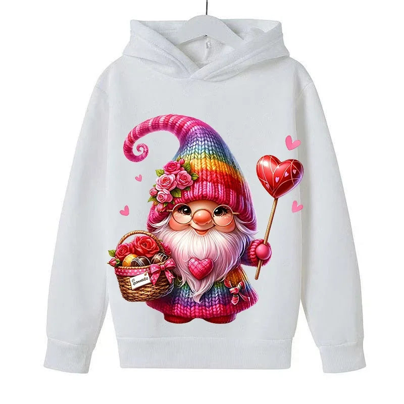 Cartoon Santa Christmas Hoodie -  Click Save