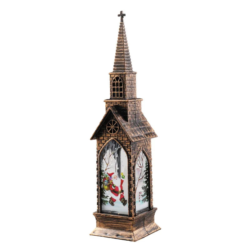 Christmas Church Lantern -  Click Save