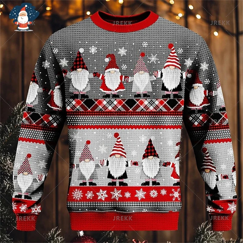 Ugly Christmas Sweatshirt -  Click Save