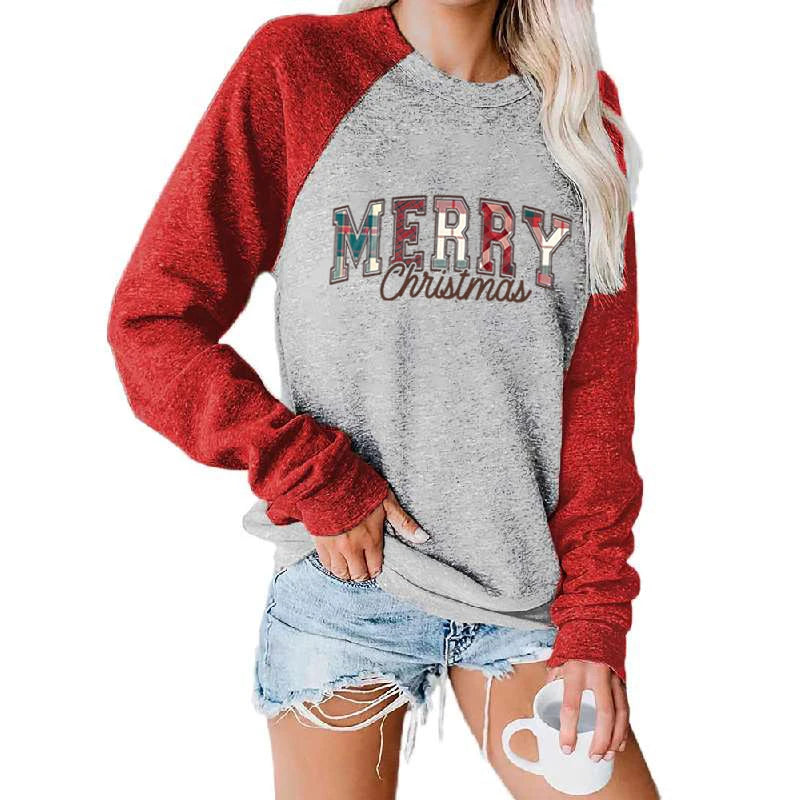 Women’s Christmas Sweatshirt -  Click Save
