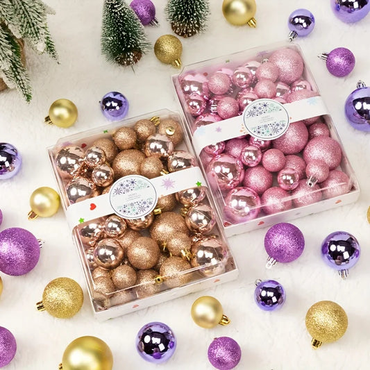 Festive Balls Ornament Set -  Click Save